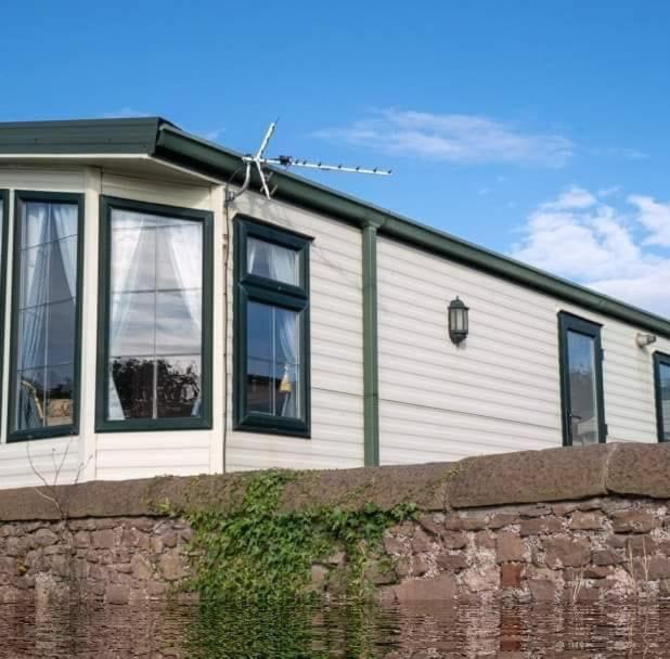 Wrights Retreat 4 Lunan View St Cyrus Caravan Park Saint Cyrus Exteriör bild