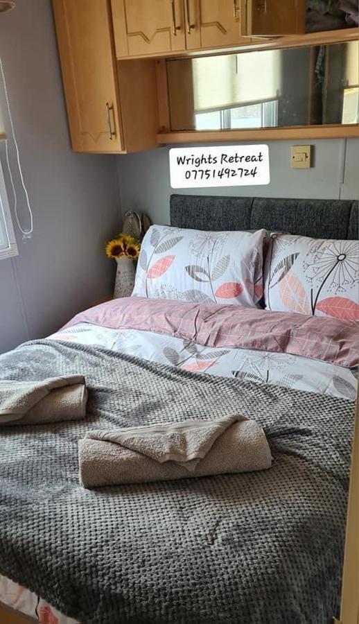 Wrights Retreat 4 Lunan View St Cyrus Caravan Park Saint Cyrus Exteriör bild