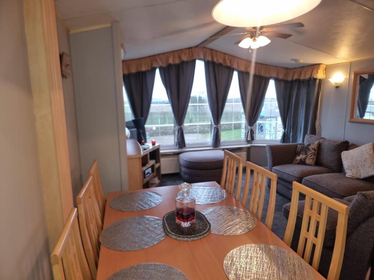 Wrights Retreat 4 Lunan View St Cyrus Caravan Park Saint Cyrus Exteriör bild